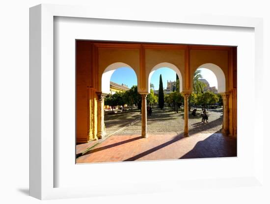 Patio De Los Naranjos, Mezquita Cathedral, Cordoba, Andalucia, Spain-Carlo Morucchio-Framed Photographic Print