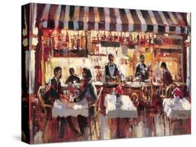 Patio Dining-Brent Heighton-Stretched Canvas