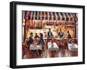 Patio Dining-Brent Heighton-Framed Art Print