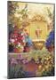 Patio Fountain-Hawley-Mounted Giclee Print