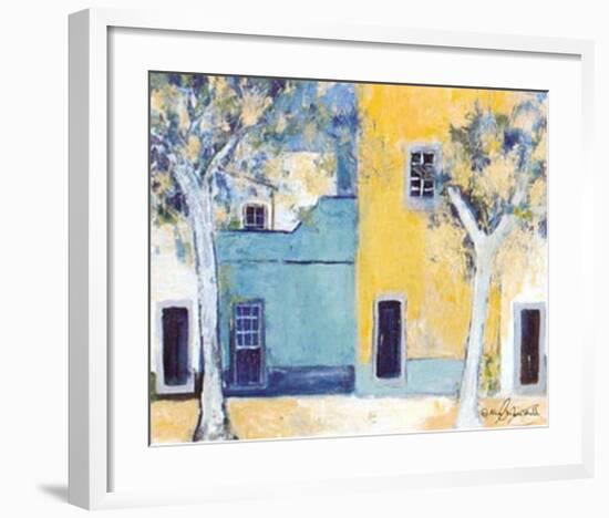 Patio II-Alie Kruse-Kolk-Framed Art Print