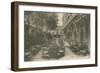 Patio of the Hotel Ritz, Paris. Postcard Sent in 1913-French Photographer-Framed Premium Giclee Print