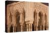 Patio of the Lions Columns from the Alhambra Palace-Lotsostock-Stretched Canvas