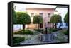 Patio of the Museo De Bellas Artes and Museo Julio Romero De Torres, Cordoba, Andalucia, Spain-Carlo Morucchio-Framed Stretched Canvas