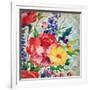 Patio Peony V-Paul Brent-Framed Art Print