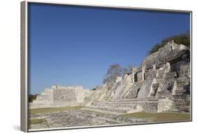 Patio Puuc in the Foreground, and Northeastern Temple Behind, Edzna-Richard Maschmeyer-Framed Photographic Print