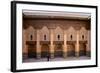 Patio, Students' Rooms Windows and Walls with Floral and Geometrical Motifs-Guy Thouvenin-Framed Photographic Print