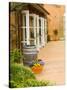 Patio Table at Viansa Winery, Sonoma Valley, California, USA-Julie Eggers-Stretched Canvas