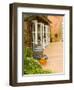 Patio Table at Viansa Winery, Sonoma Valley, California, USA-Julie Eggers-Framed Premium Photographic Print