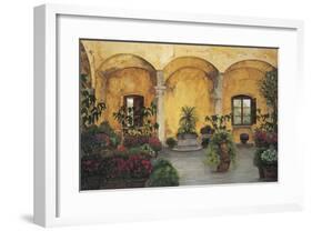 Patio Villa Toscana-Montserrat Masdeu-Framed Giclee Print