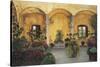 Patio Villa Toscana-Montserrat Masdeu-Stretched Canvas