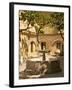 Patio With Fountain at Divino Salvador Church, Seville, Andalusia, Spain, Europe-Guy Thouvenin-Framed Photographic Print