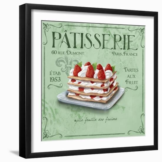 Patisserie 5-Fiona Stokes-Gilbert-Framed Giclee Print