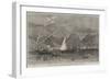 Patras, on the North Coast of the Morea, Vessels Waiting for Currants-Richard Principal Leitch-Framed Giclee Print