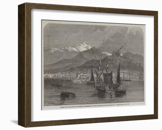 Patras, the Seat of the Provisional Government at the Beginning of the Revolution in Greece-null-Framed Giclee Print
