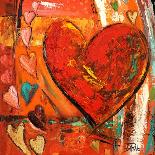 Hippie Hearts Inspired II-Patrcia Pinto-Art Print