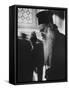 Patriarch Athenagoras at Daily Early Morning Prayer in His Private Chapel-Carlo Bavagnoli-Framed Stretched Canvas