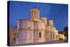 Patriarchal Cathedral at Dusk, Bucharest, Romania, Europe-Ian Trower-Stretched Canvas