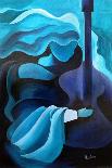 Three hydrangeas-Patricia Brintle-Giclee Print
