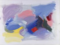 Abstract, Red, Blue-Patricia Brown-Giclee Print