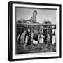 Patricia Colleen Altree Harrowing a Corn Field-J^ R^ Eyerman-Framed Photographic Print