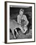 Patricia Colleen Altree Teaching a Calf How to Drink Milk from a Pail-null-Framed Photographic Print