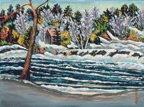 Winter Thaw, Gatineau River-Patricia Eyre-Giclee Print