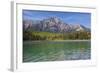 Patricia Lake and Pyramid Mountain, Jasper NP, Alberta, Canada.-Don Paulson-Framed Photographic Print