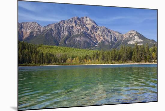 Patricia Lake and Pyramid Mountain, Jasper NP, Alberta, Canada.-Don Paulson-Mounted Photographic Print