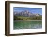 Patricia Lake and Pyramid Mountain, Jasper NP, Alberta, Canada.-Don Paulson-Framed Photographic Print