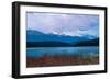 Patricia Lake, Whistlers Peak, Canadian Rocky Mountains-Sonja Jordan-Framed Photographic Print