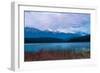 Patricia Lake, Whistlers Peak, Canadian Rocky Mountains-Sonja Jordan-Framed Photographic Print