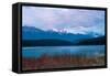 Patricia Lake, Whistlers Peak, Canadian Rocky Mountains-Sonja Jordan-Framed Stretched Canvas