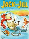 A Real Fish Story - Jack and Jill, January 1964-Patricia Lynn-Stretched Canvas