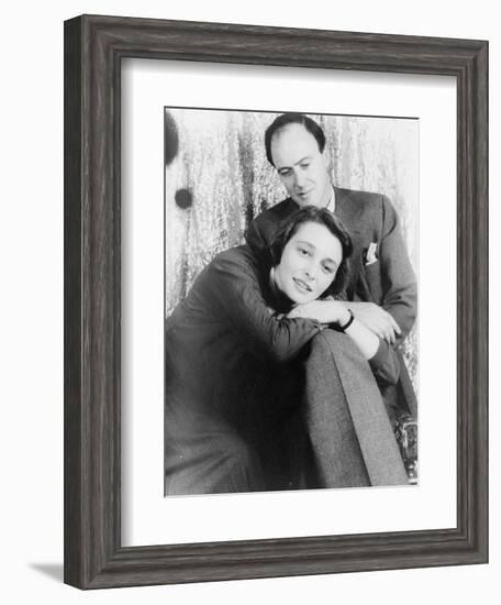 Patricia Neal with Roald Dahl, 1954-Carl Van Vechten-Framed Photographic Print