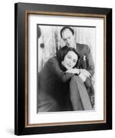 Patricia Neal with Roald Dahl, 1954-Carl Van Vechten-Framed Photographic Print