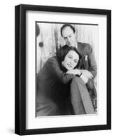 Patricia Neal with Roald Dahl, 1954-Carl Van Vechten-Framed Photographic Print