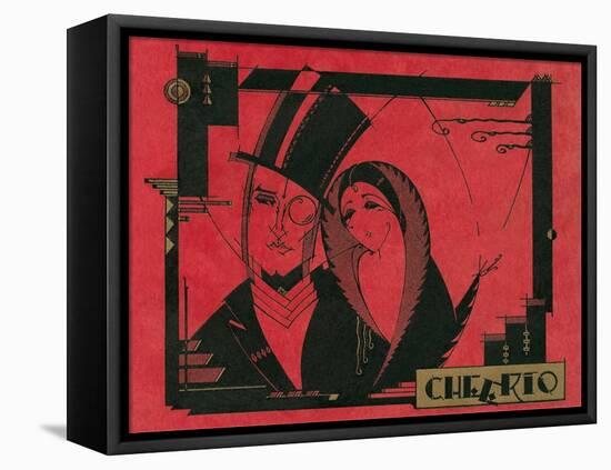 Patrician Couple for Other Era, Cheerio-null-Framed Stretched Canvas