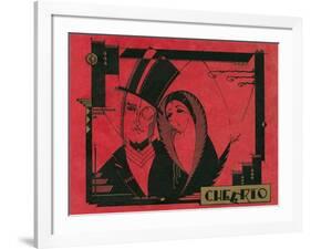 Patrician Couple for Other Era, Cheerio-null-Framed Art Print