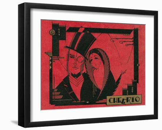 Patrician Couple for Other Era, Cheerio-null-Framed Art Print