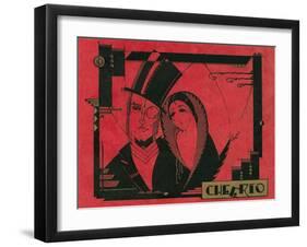 Patrician Couple for Other Era, Cheerio-null-Framed Art Print