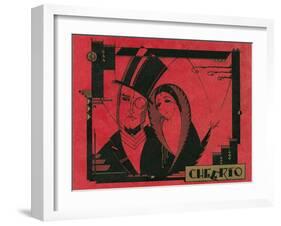 Patrician Couple for Other Era, Cheerio-null-Framed Art Print