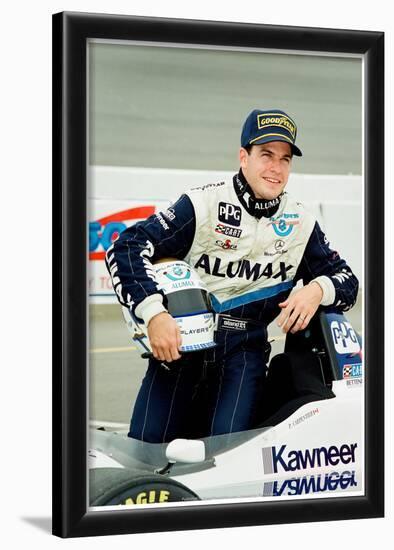 Patrick Carpentier Indycar Archival Photo Poster-null-Framed Poster