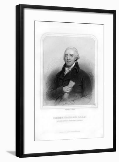 Patrick Colquhoun, Scottish Police Magistrate and Statistical Writer-S Freeman-Framed Giclee Print