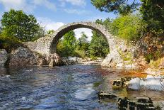 Carrbridge, oldest stone bridge in the Highlands, Scotland-Patrick Frischknecht-Photographic Print