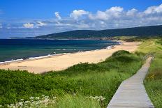 Nova Scotia, beach near the Cabot Trail, Cape Breton-Patrick J. Wall-Photographic Print