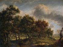 Landscape, with Pool and Tree in foreground, 1828-Patrick Nasmyth-Giclee Print