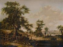 Old Cottages on the Brent, looking towards Harrow, 1830-Patrick Nasmyth-Giclee Print