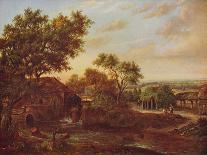 'The Water Mill, Carshalton', 1830, (c1915)-Patrick Nasmyth-Giclee Print