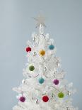 White Christmas Tree-Patrick Norman-Photographic Print